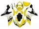 Carenado Moto Yamaha YZF 1000 R1 2007-2008 - Amarillo Blanco Negro