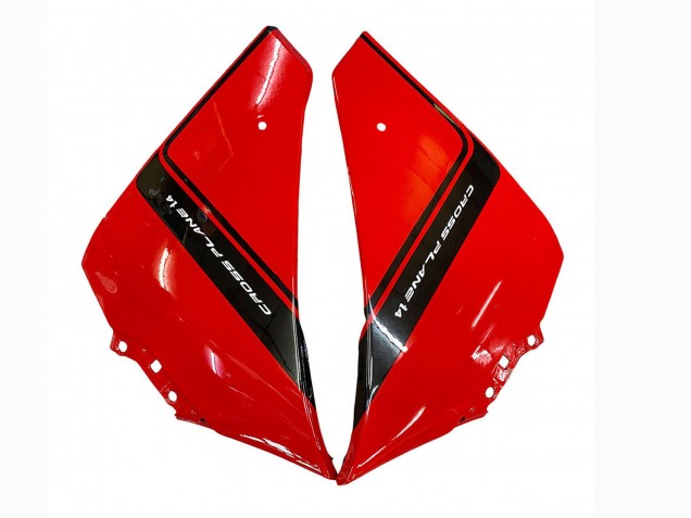 Carenado Moto Yamaha YZF 1000 R1 2012-2014 - Rojo Negro Brillante