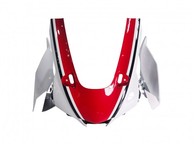 Carenado Moto Yamaha YZF 1000 R1 2020-2025 - Blanco Rojo Negro Brillante