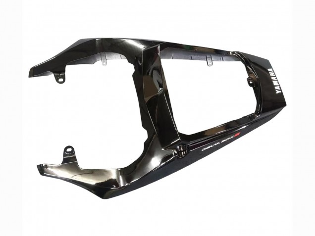 Carenados Moto Yamaha YZF R6 2003-2004 - Negro Brillante Negro Mate Blanco Calcomanías