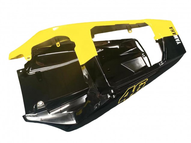Carenados Moto Yamaha YZF R6 2003-2004 - Amarillo Rojo Negro Brillante 46