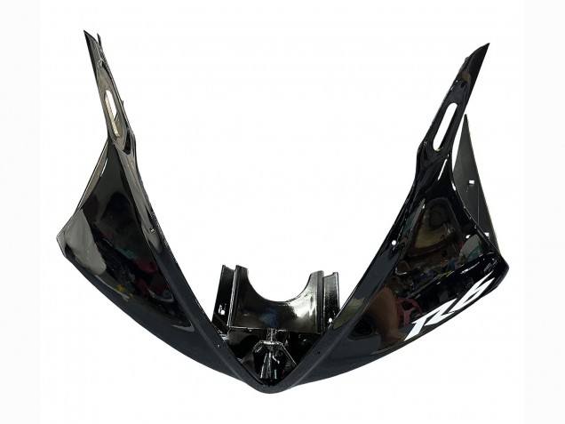 Carenados Moto Yamaha YZF 600 R6 2005 - Negro Brillante Negro Mate Oro