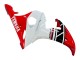 Carenados Moto Yamaha YZF 600 R6 2005 - Blanco Rojo Negro Brillante