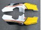 Carenados Moto Honda NSR250R 1988-1989 - Blanco Amarillo Oro Negro Brillante