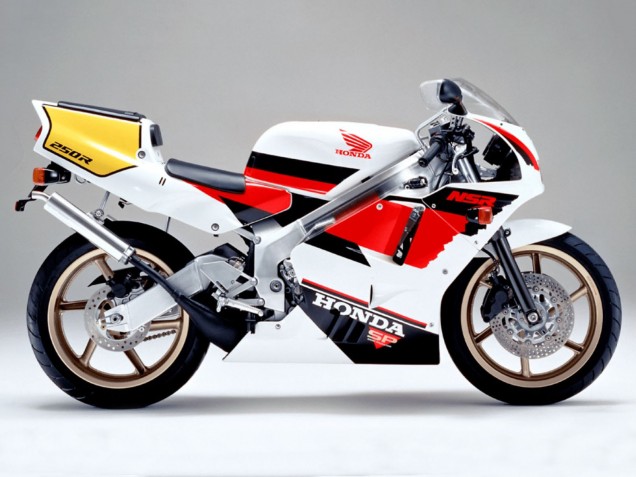 Carenados Moto Honda NSR250R 1990-1993 - Blanco Rojo Amarillo Negro