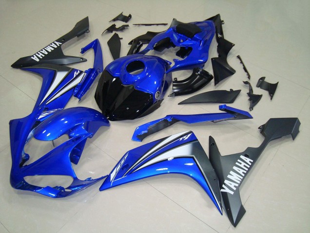 Carenados Moto Yamaha YZF R1 2007-2008 - Azul Blanco Negro