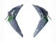 Carenados Moto Kawasaki Z1000 2014-2019 - Negro Verde Gris