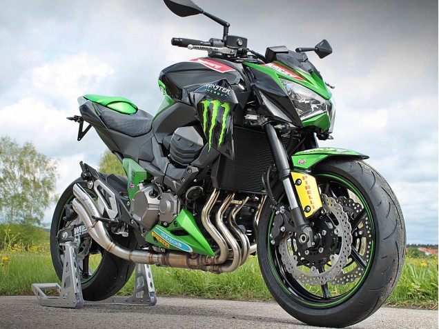 Carenados Moto Kawasaki Z800 2013-2018 - Verde Negro Brillante Rojo Amarillo