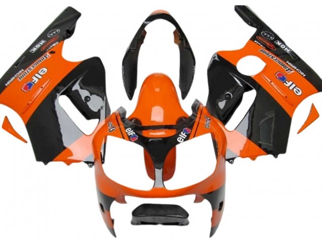Carenados Moto Kawasaki ZX12R 2000-2001 - Naranja Negro Elf Michelin