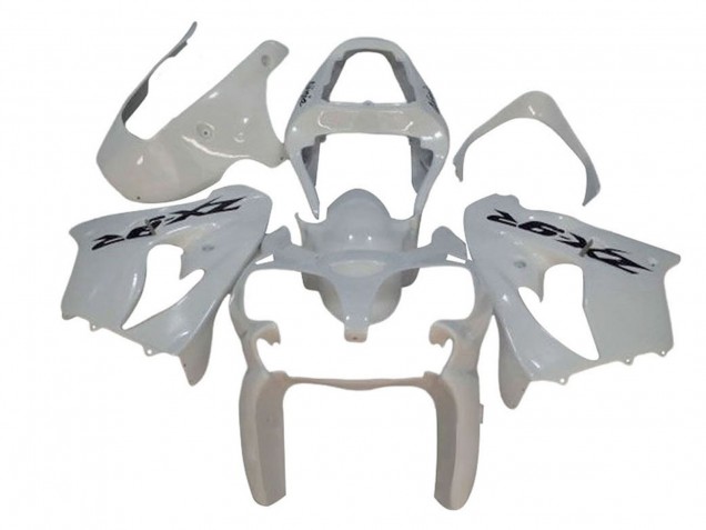 Carenados Moto Kawasaki ZX9R 2002-2003 - Blanco Negro Calcomanía