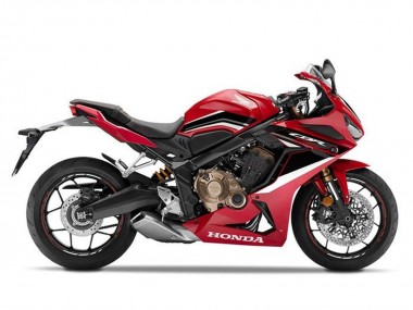 Carenados Moto Honda CBR650R 2019-2020 - Rojo Blanco Negro Mate