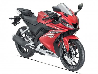 Carenados Moto Yamaha YZF R15 2018-2024 - Rojo Mate Negro