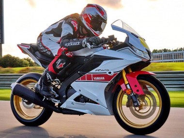 Carenados Moto Yamaha YZF R125 2019-2024 - Blanco Rojo Amarillo