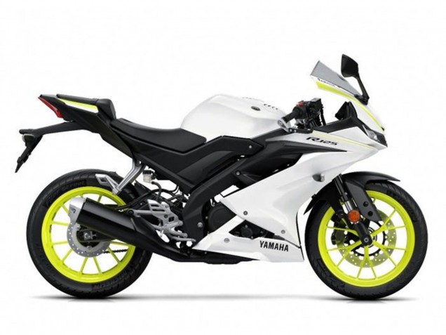 Carenados Moto Yamaha YZF R125 2019-2024 - Blanco Amarillo