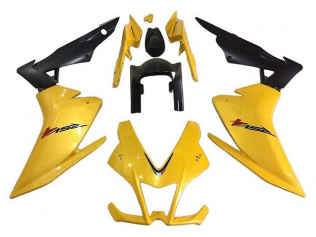 Carenados Moto Aprilia RSV4 1000 2009-2015 - Amarillo Negro