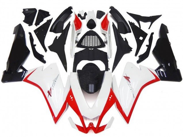 Carenados Moto Aprilia RSV4 1000 2009-2015 - Blanco Rojo Negro