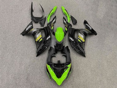 Carenados Moto Kawasaki Ninja 650 EX650 2017-2019 - Verde Amarillo Gris Negro