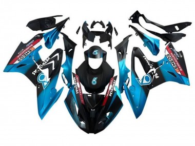 Carenados Moto BMW S1000RR 2015-2016 - Azul Rojo Negro Petronas