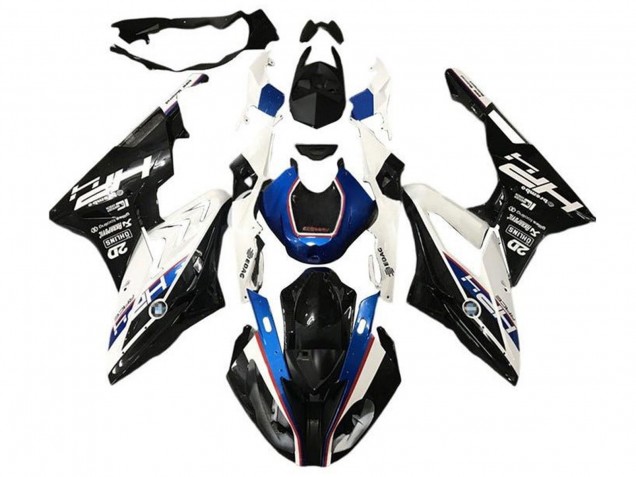 Carenados Moto BMW S1000RR 2015-2016 - Blanco Azul Negro Brillante HP