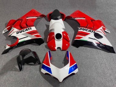 Carenados Moto Ducati Panigale V4 V4S 2020-2021 - Blanco Rojo Azul Negro Brillante