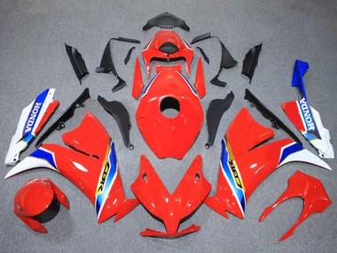 Carenados Moto Honda CBR1000RR 2012-2016 - Blanco Rojo Azul Oro