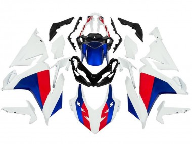 Carenados Moto Honda CBR500R 2019-2021 - Blanco Rojo Azul