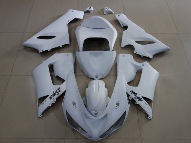Carenados Moto Kawasaki ZX6R 2005-2006 - Blanco Mate