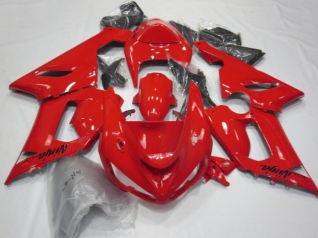 Carenados Moto Kawasaki ZX6R 2005-2006 - Rojo