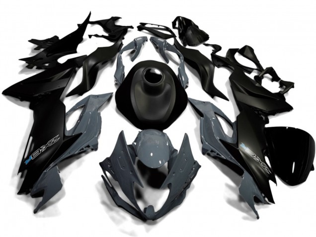 Carenados Moto Kawasaki ZX6R 2019-2022 - Negro Mate Nardo Gris