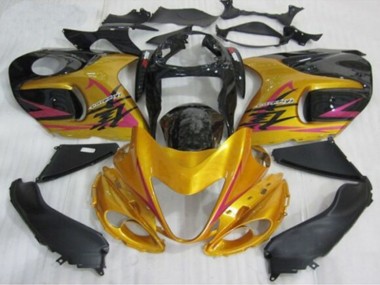 Carenados Moto Suzuki GSXR1000 1996-2007 - Oro Negro Rosa