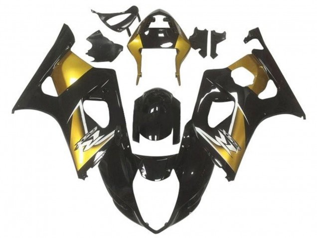 Carenados Moto Suzuki GSXR 1000 2003-2004 - Oro Negro Brillante