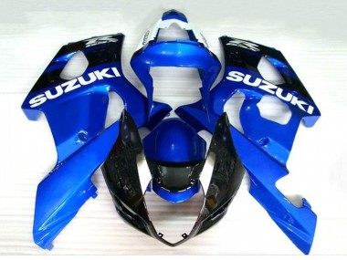 Carenados Moto Suzuki GSXR 1000 2003-2004 - Azul Negro Blanco