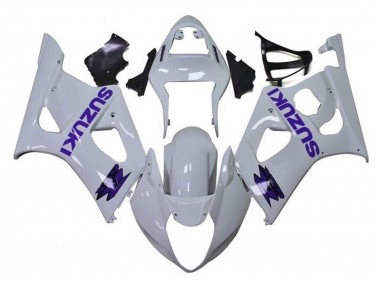 Carenados Moto Suzuki GSXR 1000 2003-2004 - Blanco Púrpura