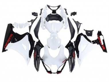 Carenados Moto Suzuki GSXR1000 2017-2024 - Blanco Negro Rojo