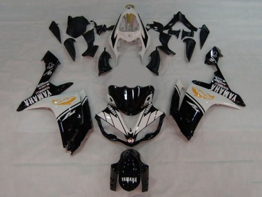 Carenados Moto Yamaha YZF 1000 R1 2007-2008 - Blanco Negro Naranja Dolphin