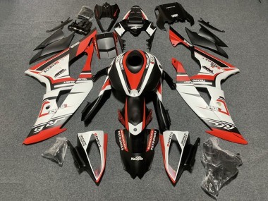 Carenados Moto Yamaha YZF R6 2008-2016 - Blanco Rojo Negro Mate