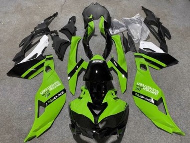 Carenados Moto Kawasaki ZX4R ZX-4RR 2019-2025 - Verde Negro Blanco