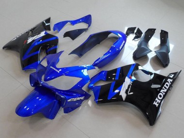 Carenado Moto Honda CBR600 F4i 2004-2007 - Azul Negro Brillante