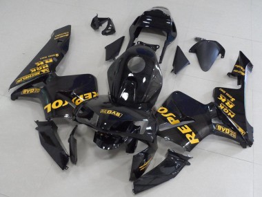 Carenados Moto Honda CBR600RR 2003-2004 - Negro Brillante Oro Repsol