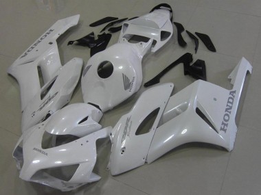 Carenados Moto Honda CBR1000RR 2006-2007 - Blanco Plata Calcomanías