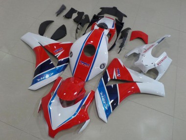 Kits Carenado Moto Honda CBR1000RR 2008-2011 - Blanco Rojo Azul HRC