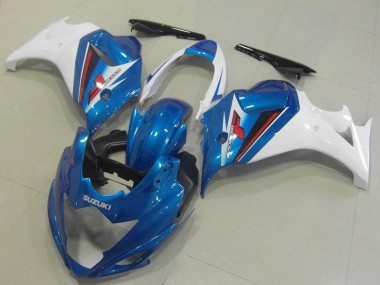 Carenados Moto Suzuki GSX650F 2008-2013 - Blanco Azul