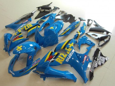 Carenados Moto Suzuki GSXR 1000 2009-2016 - Azul Amarillo Rizla Hopper Motul