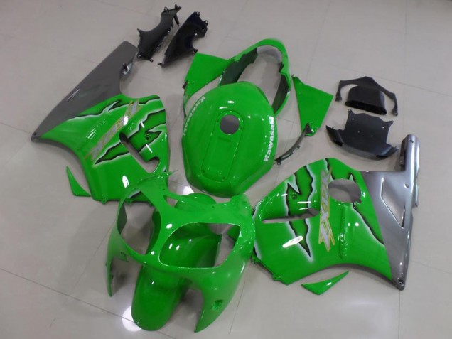Carenados Moto Kawasaki ZX12R 2000-2001 - Verde Plata