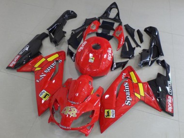 Carenados Moto Aprilia RS125 2006-2011 - Rojo Negro Amarillo