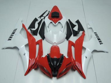 Carenados Moto Yamaha YZF R6 2008-2016 - Blanco Rojo