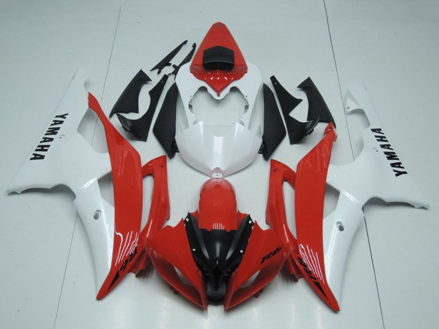 Carenados Moto Yamaha YZF R6 2008-2016 - Blanco Rojo