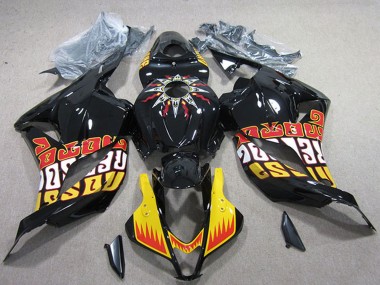 Carenados Moto Honda CBR600RR 2009-2012 - Amarillo Negro Brillante Rojo Rossi