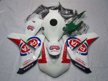Carenados Moto Honda CBR1000RR 2008-2011 - Blanco Rojo Azul Pata