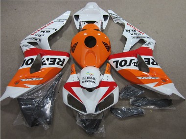 Carenados Moto Honda CBR1000RR 2006-2007 - Blanco Naranja Rojo Negro Repsol